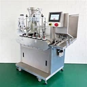 उच्च परिशुद्धता स्वचालित छोटी बोतल तरल भरने और कैपिंग मशीन